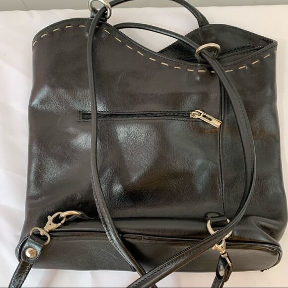 Leather Backpack Purse    - Picture 2 of 8